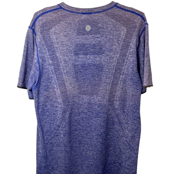 Lululemon purple athletic short sleeve shirt size L - Picture 3 of 5